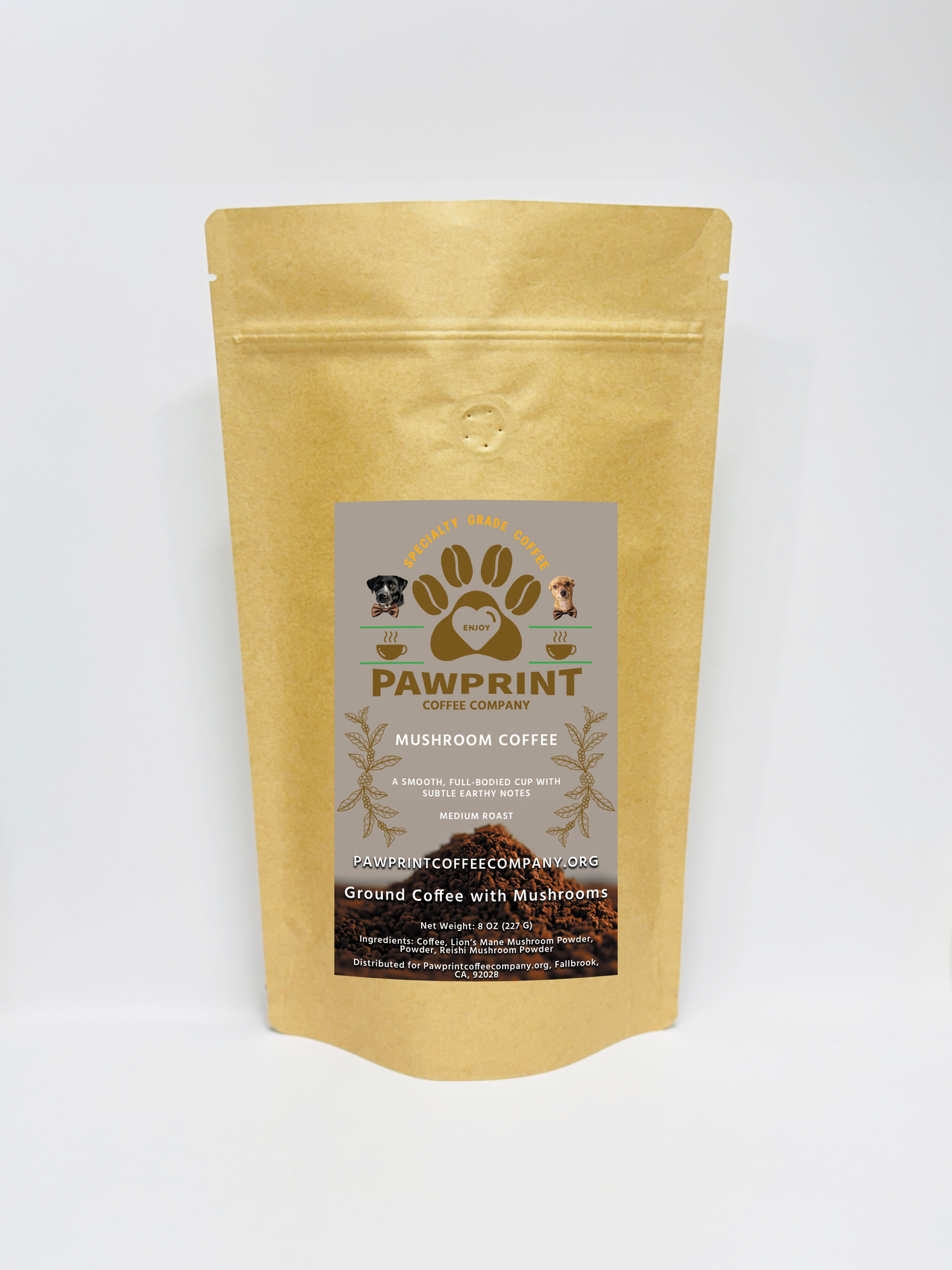 Mushroom Coffee (Medium Roast)